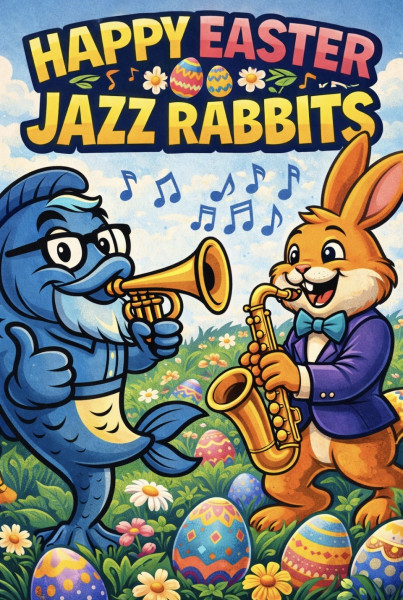 Frühschoppen mit den Happy Easter Jazz Rabbits